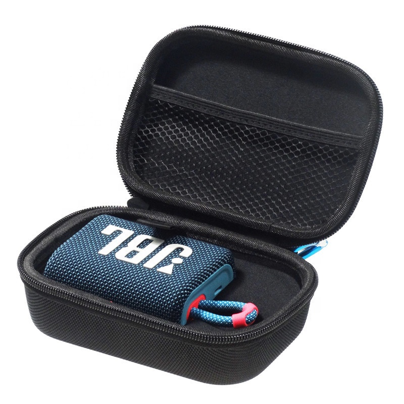 Factory Wholesale For JBL GO 3 Speaker Zip Case EVA Hard Shell