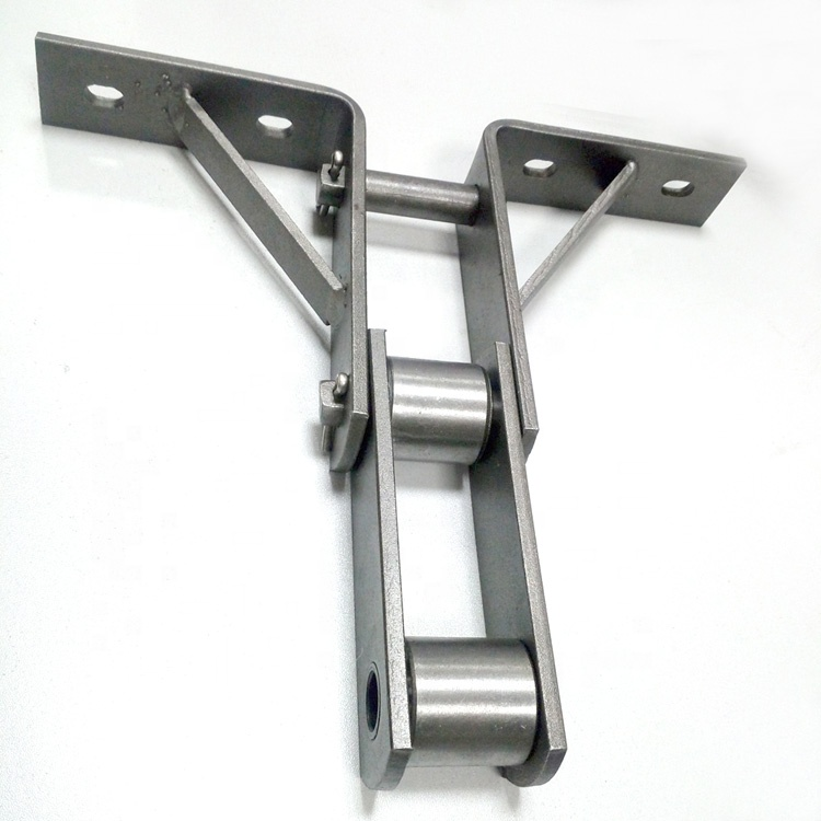 Sanlian factory supply Innovative new products stainless steel roller type chain cane carrier chains with attachment pitch