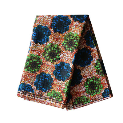 Cotton double-color real wax African batik cloth spot wholesale African foreign trade garment fabric manufacturer wholesale