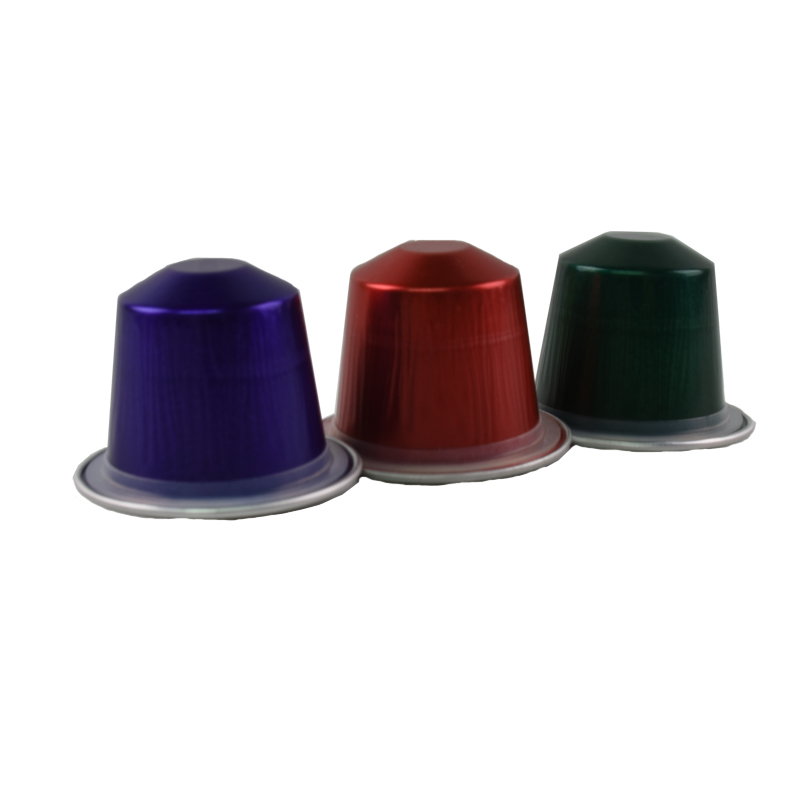 Высокое качество кофе капсулы Nespresso кофе капсулы с алюминиевыми крышками на фабрике оптовая цена