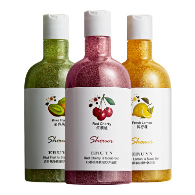 Cherry Body Wash мягкое очищение отшелушивающим скрабом аромат тела очищающий гель для душа