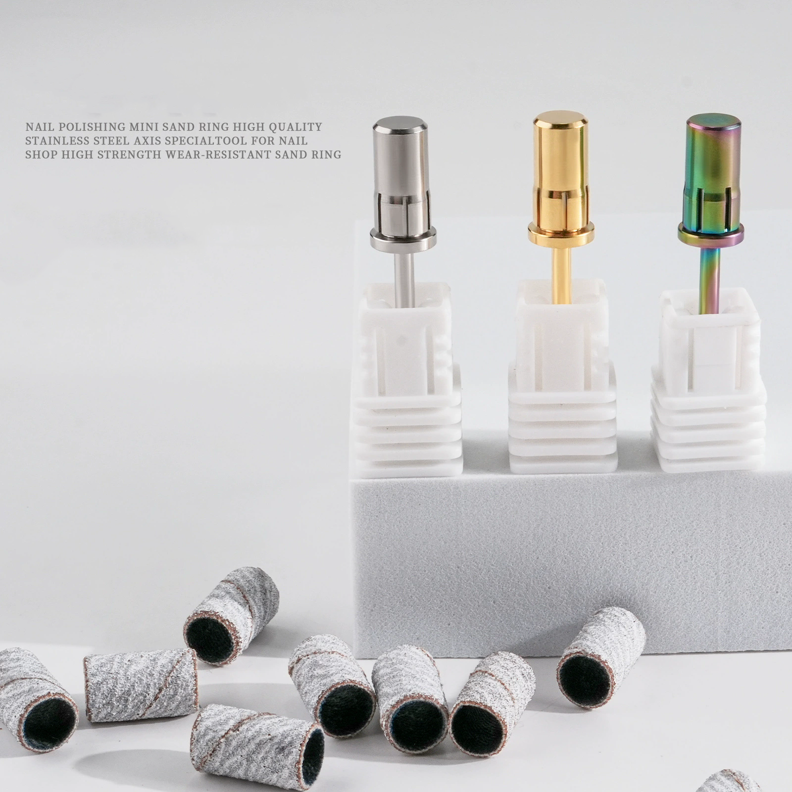 Hot Sale Tungsten Steel Nail Drill Bit Manicure Tool for Sanding Band High Quality Tool for Nail Drill Bit