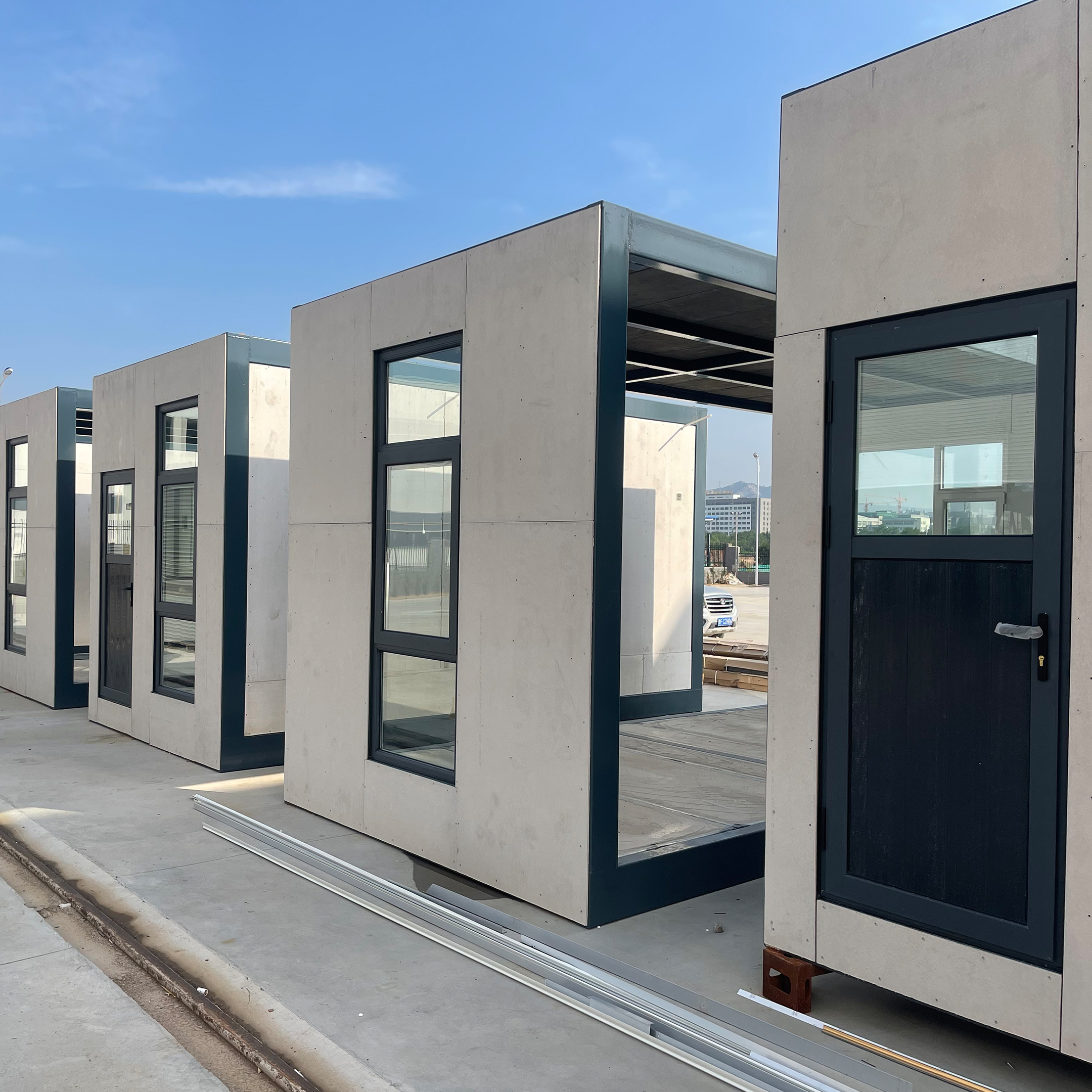 Construction Light Steel Fast Structure Real Estate Modular Prefab Houses