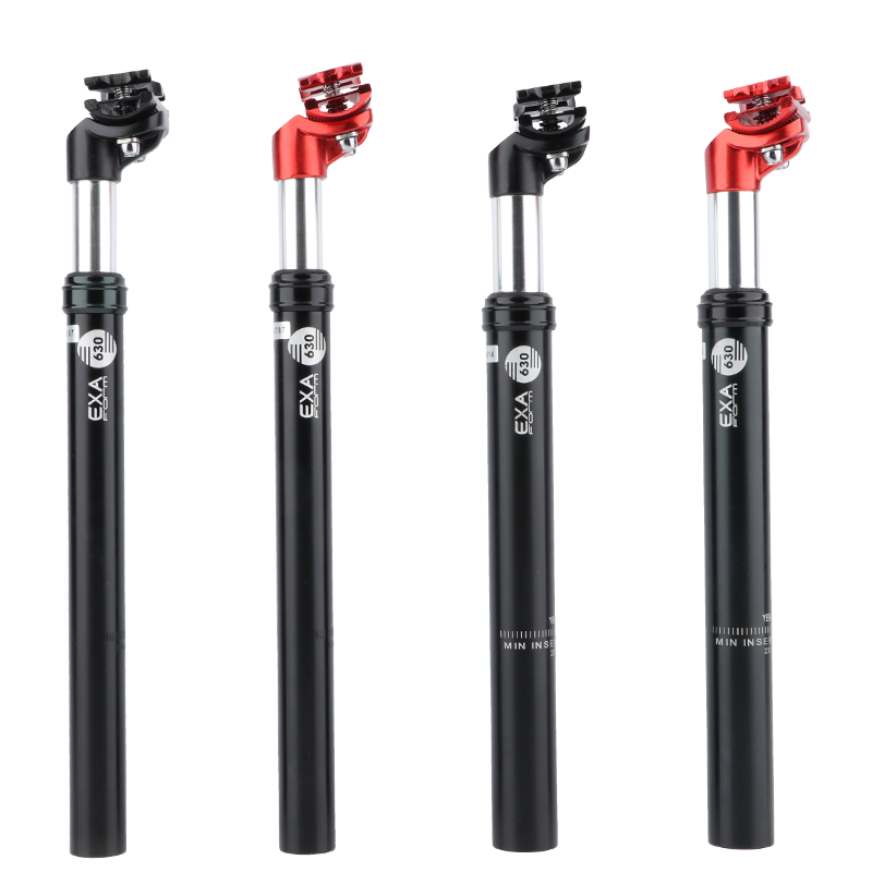 Велосипедный Подседельный штырь KS EXA Shock 27,2 31,6/350 мм, гидравлический Подседельный штырь для горного велосипеда