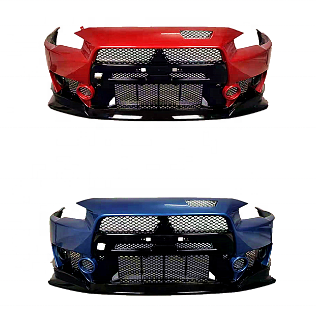Комплект кузова бампера для Mitsubishi Lancer EX 2009-2015 Upgrade FQ400 Style, комплект кузова переднего бампера