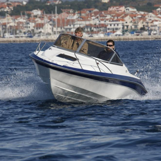 18ft FRP скоростная моторная лодка с подвесным двигателем для продажи