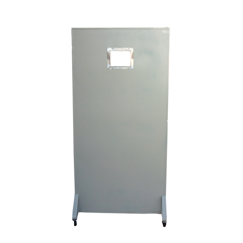LS01 single/double/triple couplet mobile xray lead screen medical x ray lead screen radiology lead shielding x ray screen