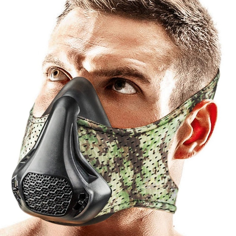 2021 Oxygen Breath Gym Workout mask 24 levels adjustable professional training Oxygen blocking sports mask