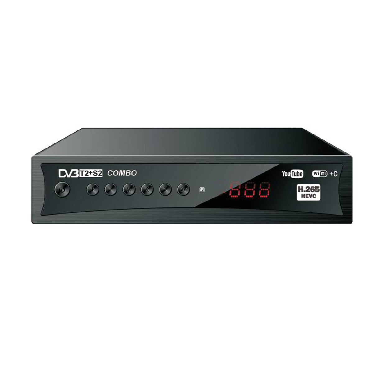 Комбинированный ТВ-приставка dvb t2 + s2 H.265 HEVC HD 1080p FTA цифровой спутниковый ТВ-ресивер dvb t2 s2 комбинированный