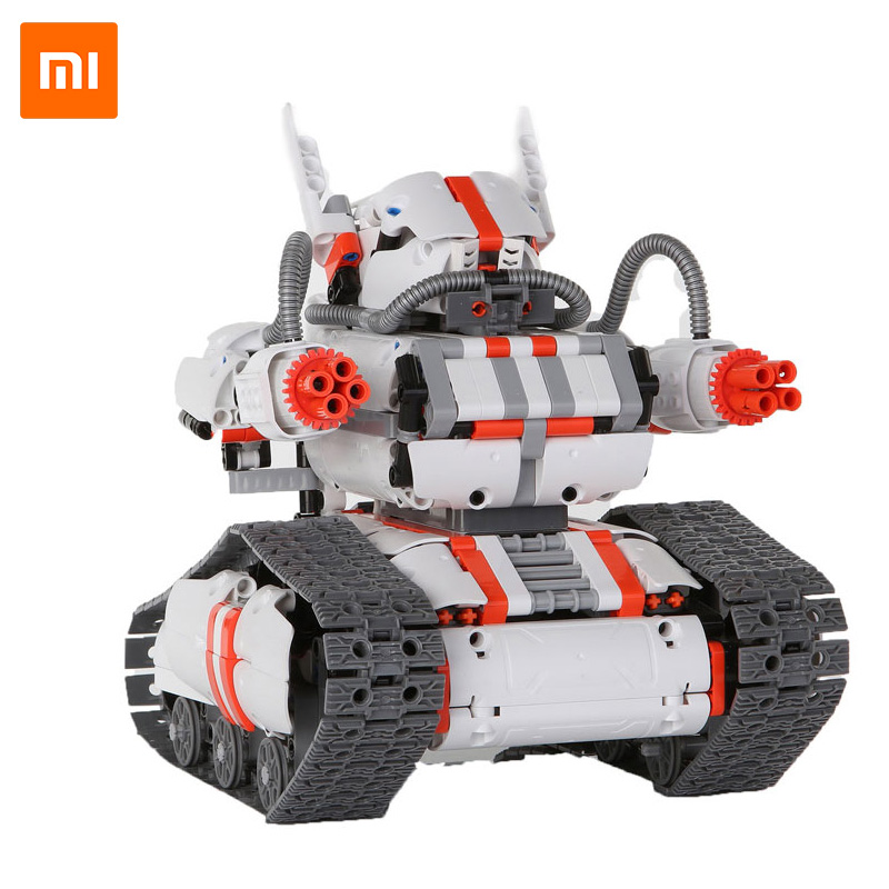 Xiaomi MI смарт-строительный блок дистанционного управления преобразует программируемые роботы игрушечный автомобиль для детей