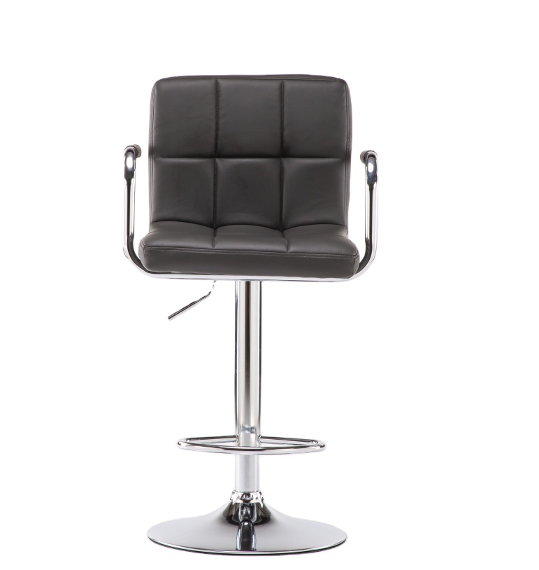 Shop for bar stools Modern comfortable Back counter height leather bar stool Chair Cheap Furniture Bar Stools With footrest