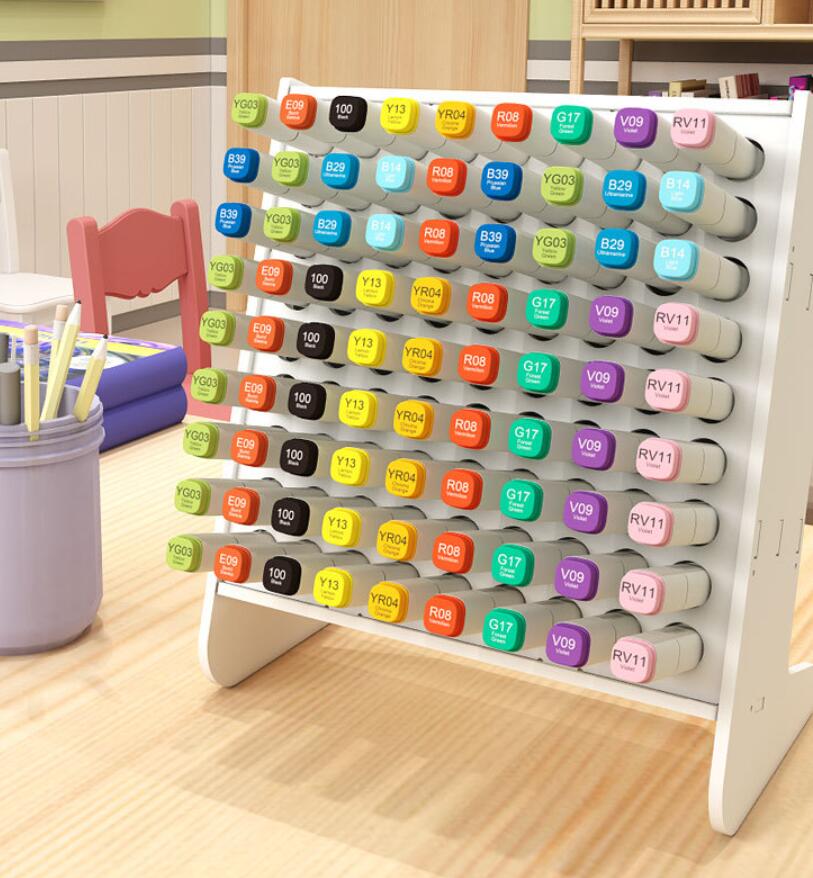 Children Students Desk Organizer Marker Pen Holder Stationary