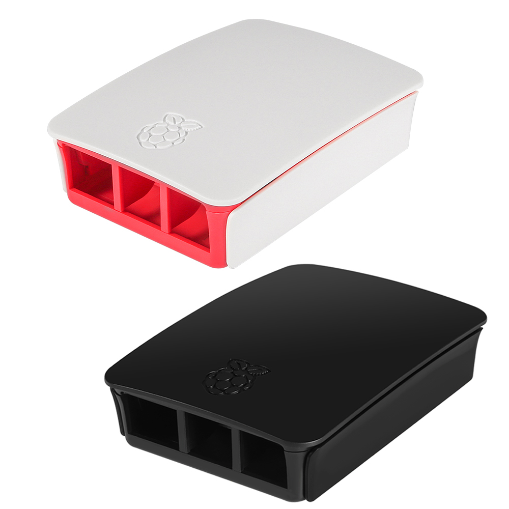 Чехол для Raspberry Pi 3 4 4B официальный корпус из АБС-пластика Корпус для Raspberry Pi Модель корпуса из АБС-пластика Черный Белый Жесткий пластиковый Чехол