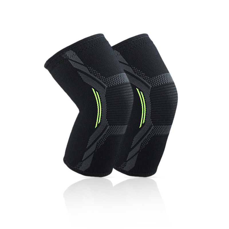 LCFC customized new nylon Fitness runner men's and women breathable knitted knee pads