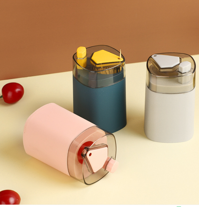 Household European High Grade Style Toothpick Tank Automatic Push Type Toothpick Box Toothpick Holder