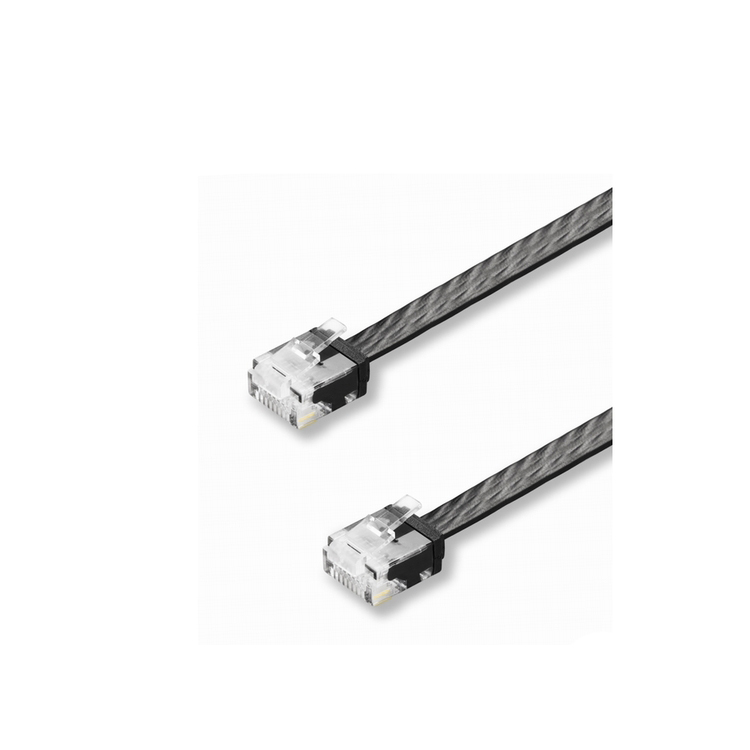 Лидер продаж, недорогой патч-корд, FTP Cat6, тонкий 32awg Ethernet плоский патч-кабель