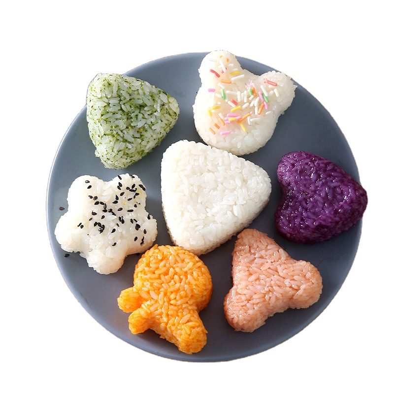 Japanese-style Transparent Rice Ball Mold Cartoon Animal Rice Mold Household DIY Children's Rice Bento Sushi Maker