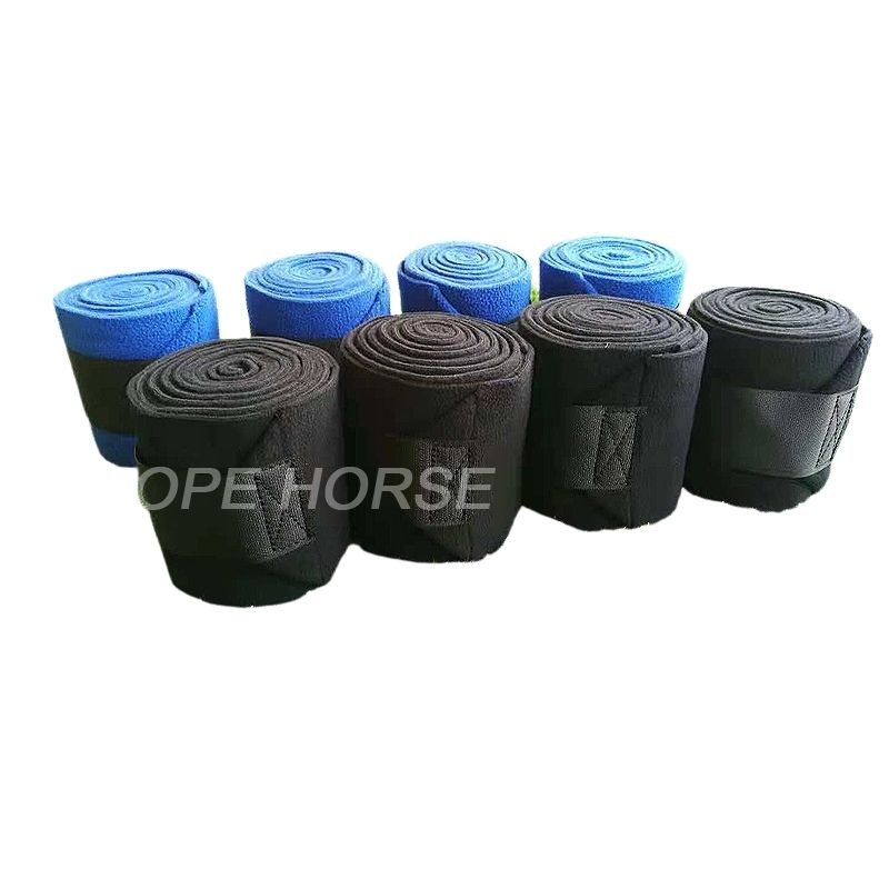 Equestrian Riding Leg Protection Horse Polo Wraps Fleece Bandages