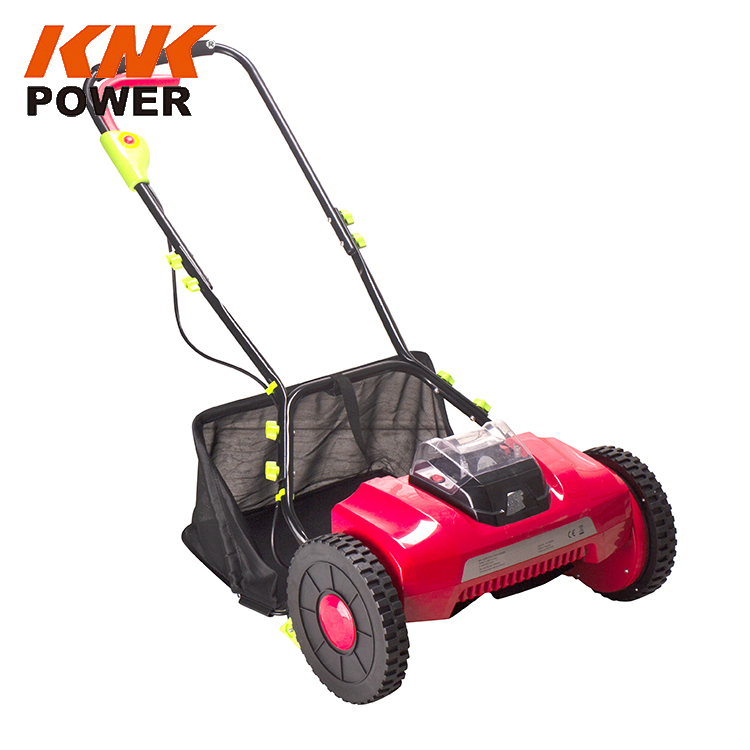 40V li-ion Lithium cordless battery hand push grass lawn mower