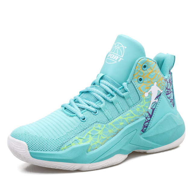 High Top High Quality Mesh Breathable Latest Male Sports Shoes Sneakers Men's Basketball Used Sports Shoes