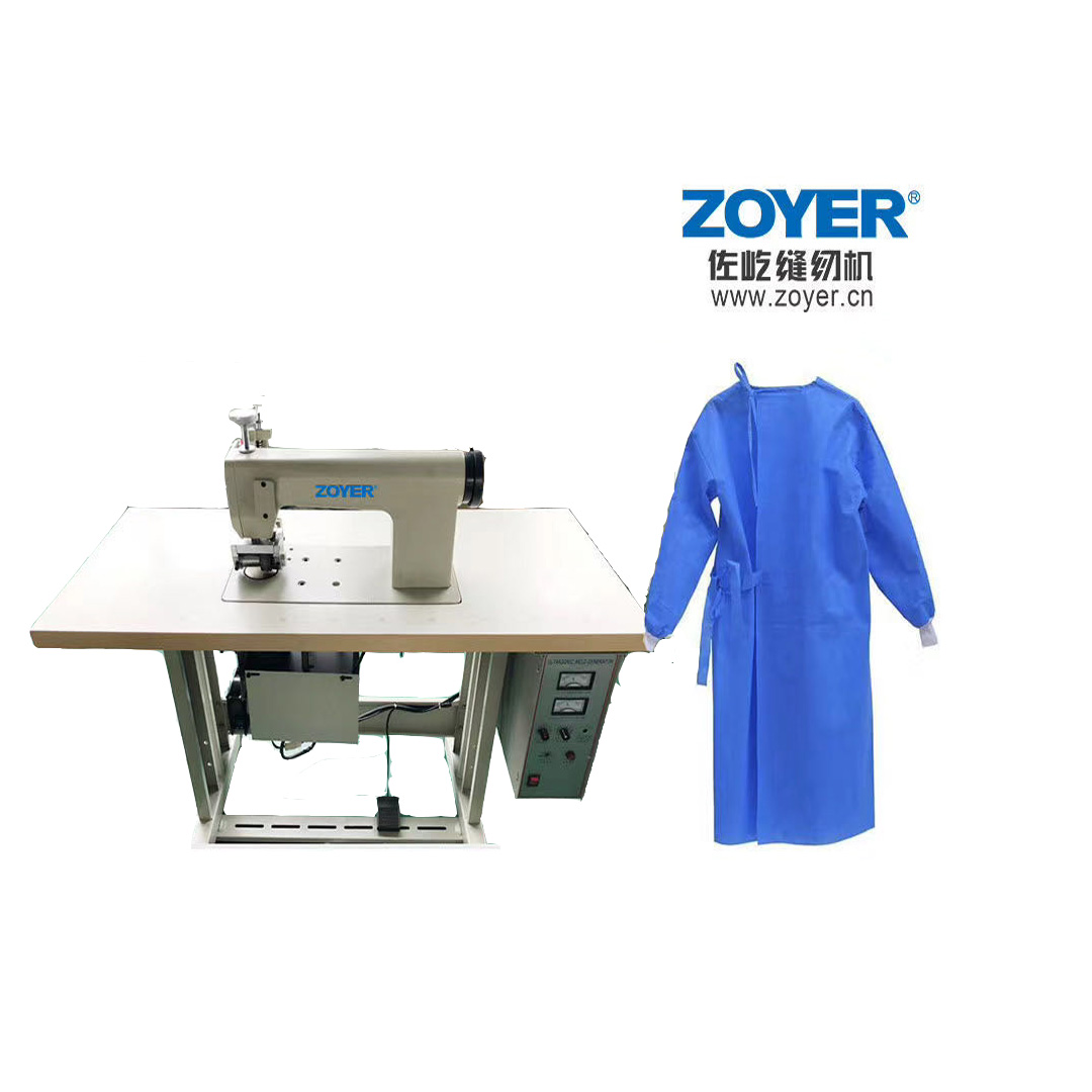 ZOYER горячая Распродажа ZYCSB60Q ультразвуковая швейная машина для кружева 16 мм Максимальная толщина шитья одна игла экономия мотора аутизма 220/110 В
