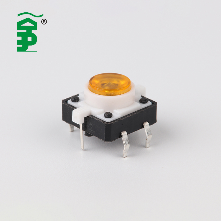 Лучшая цена TSA12114 Led тактильная Кнопка 12V правый угол такт переключатель