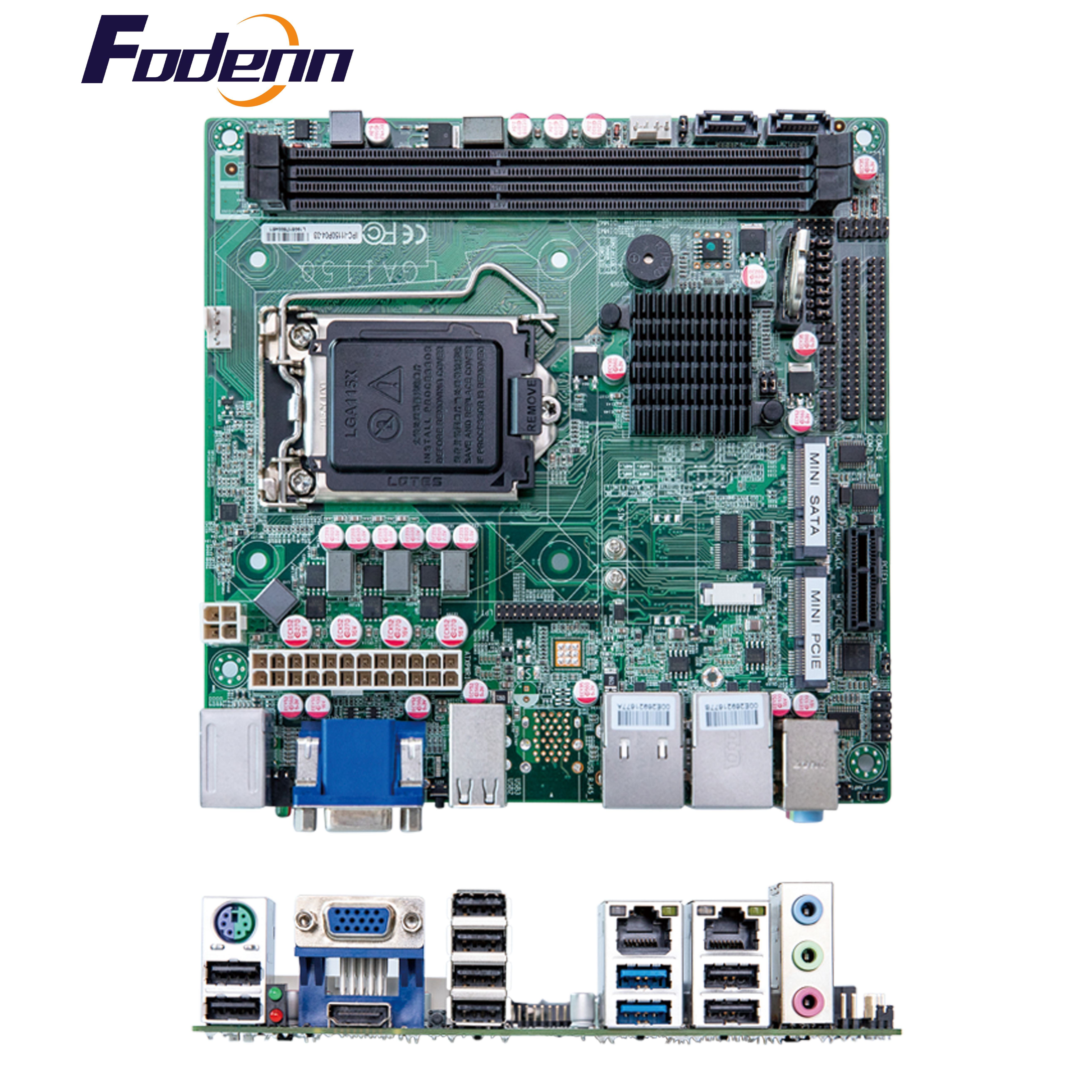 Материнская плата для настольного компьютера, 4G/WIFI USB3.0 RS422/485 H81 DDR3 LGA1150 Intel Haswell I3/I5/I7