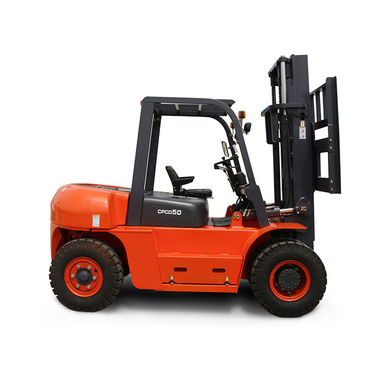 Warehouse Machinery 5 Ton Diesel Forklift Cheap Price CPCD50 3m Lifting Height Forklift Truck