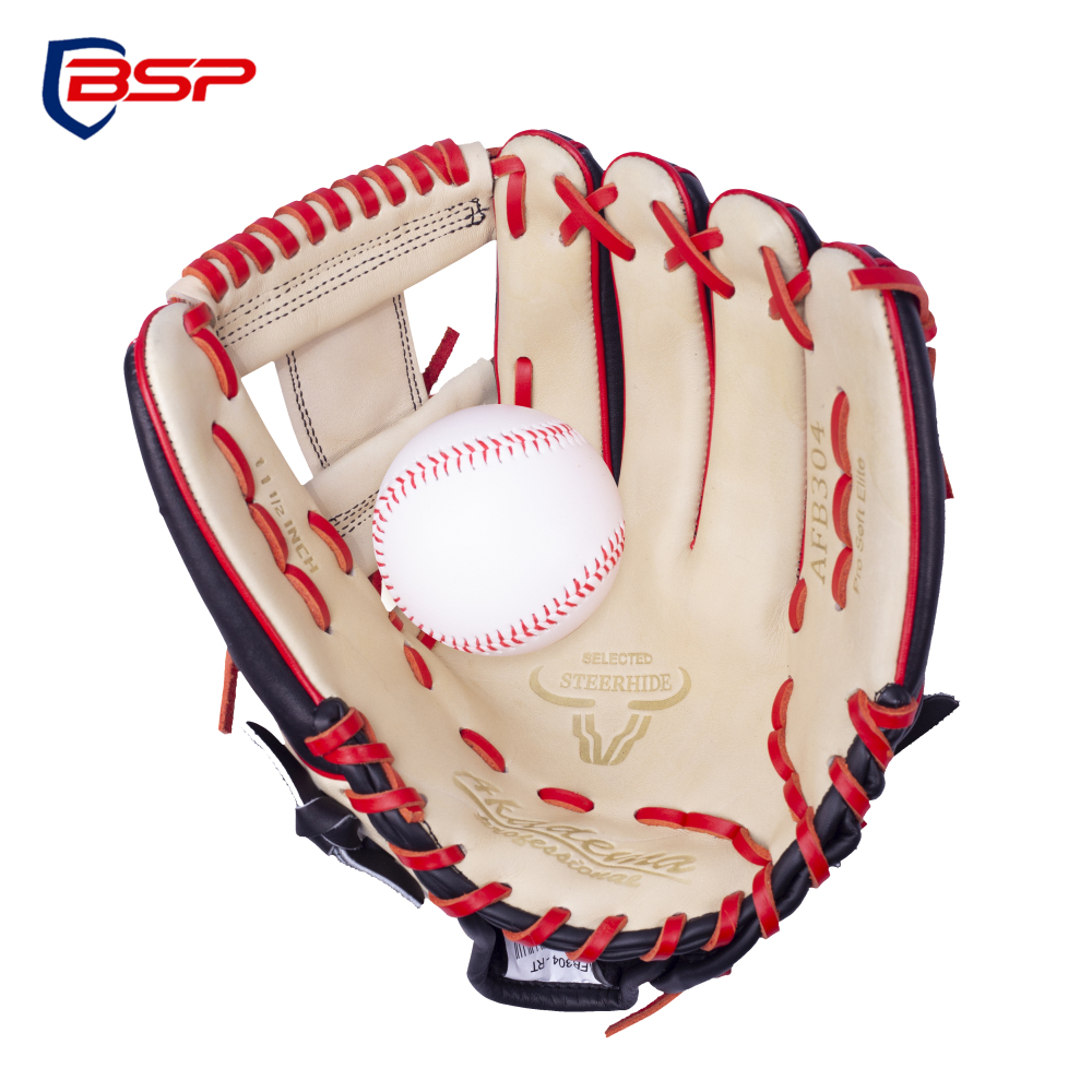 Custom professional Japanese kip leather infield baseball glove