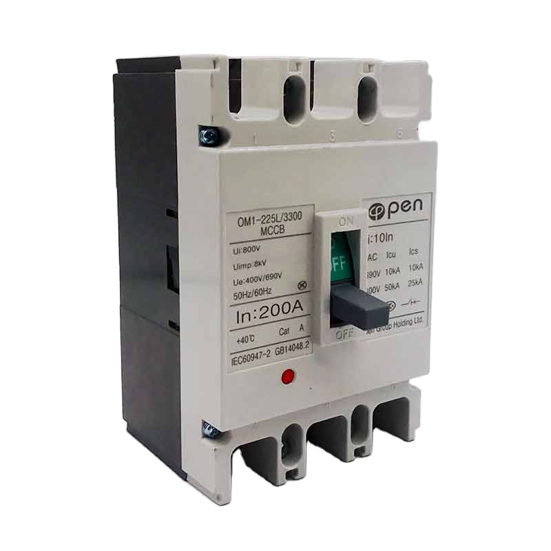 Om1 cm1 3P 200a 250a mccb 25a 30a