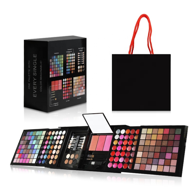 2021 New Private Label Cosmetic Make Up Brush Tool Eye Shadow Cream Blush Palette Eyeshadow Lipstick