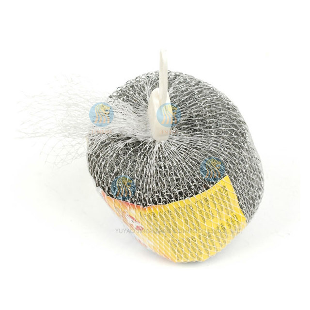 Metal wire knitting making machine, scrubber