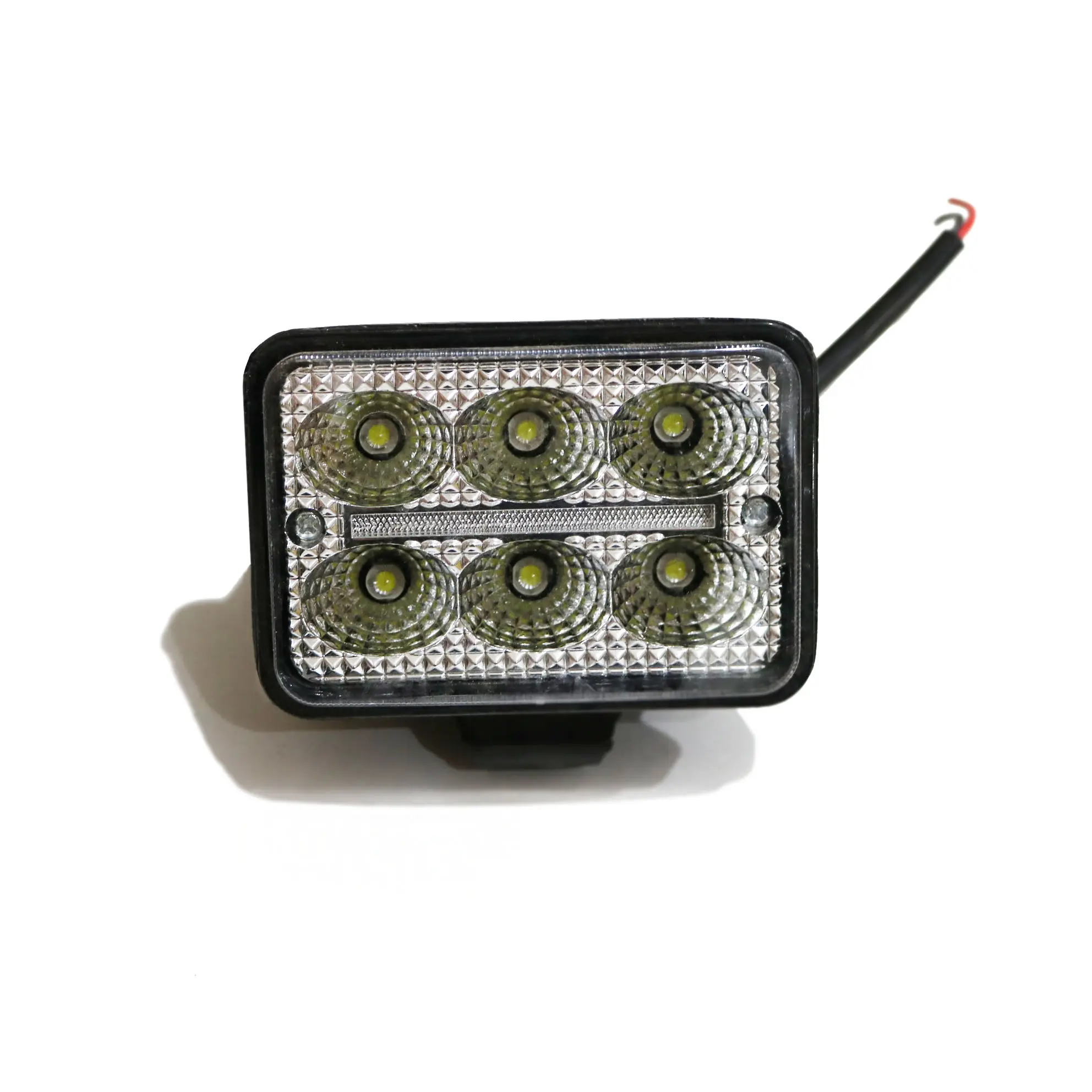 High Brightness Black 24V And 12V Waterproof Strobe Led Work Spot Beam Lights For Trucks Trailer