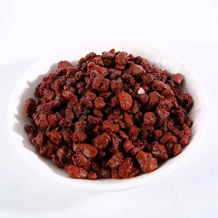 Серые вулканические камни для украшения аквариума