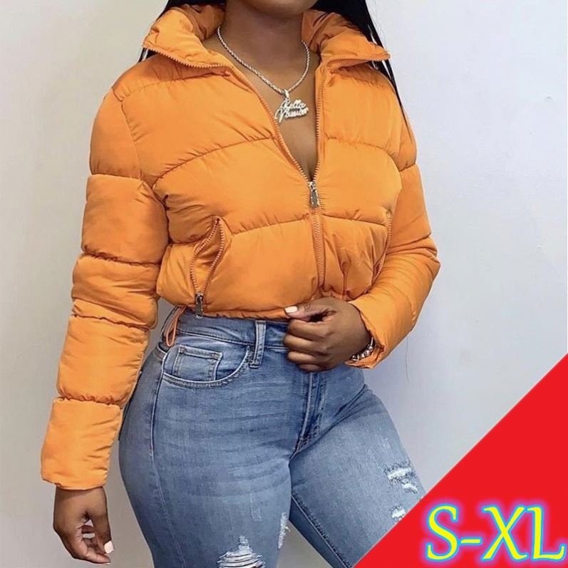 (RTS) A20504T Fashion Boutique Casual Short Bubble Coat Jacket Down Jacket Goose Winter Clothes for Women