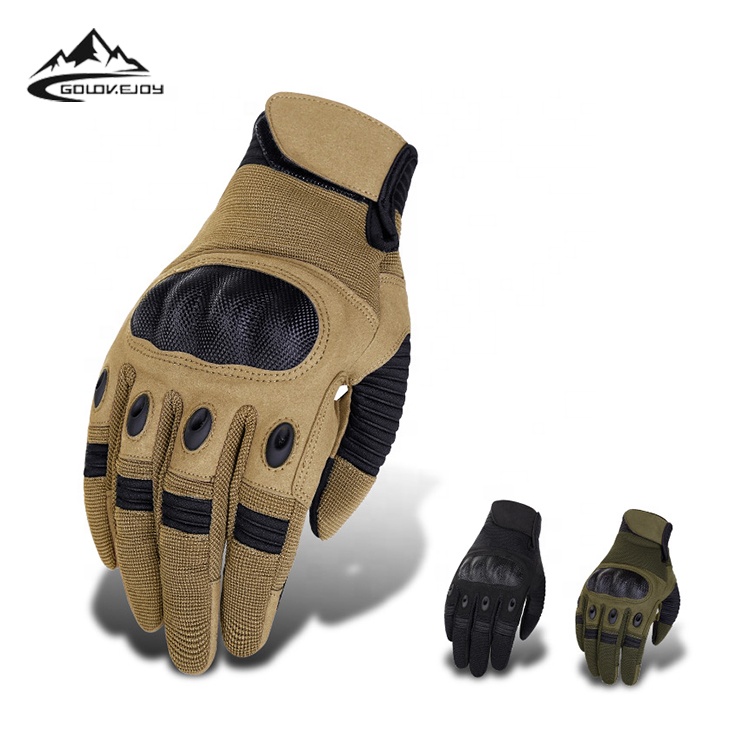 GOLOVEJOY XT12 Tactical Gloves Men Hunting Gloves Military Army Hard Shell Combat Touch Screen Shooting Rubber Sports Gloves