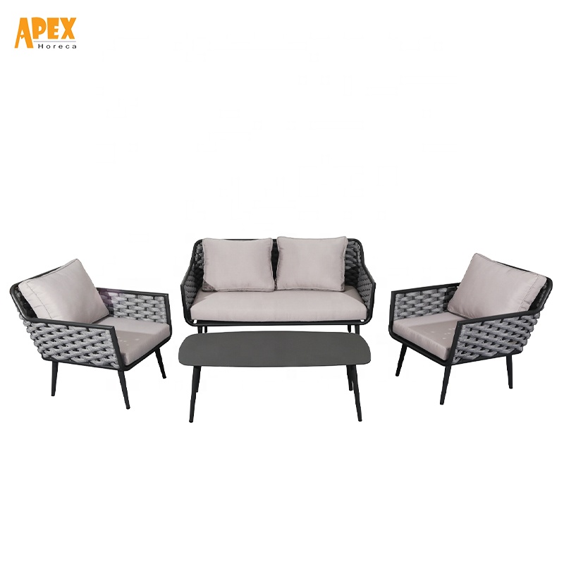 AC1492 Modern home furniture sofa sets customized Italian design 3 seater sofa set luxury outdoor living room sofa
