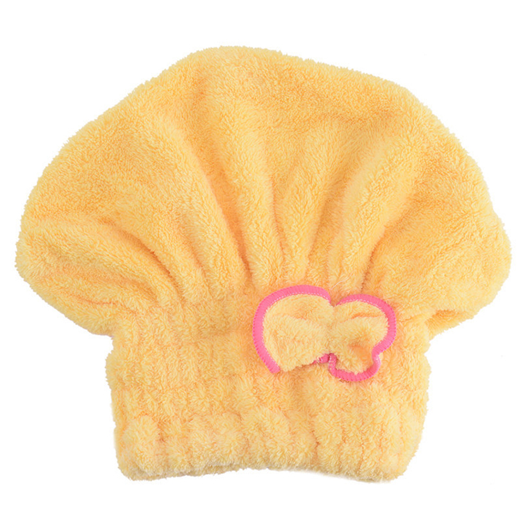 Women Hair Hat Cap Towel Strong Water Absorb Drying Towel Microfiber Bath Shower Cap