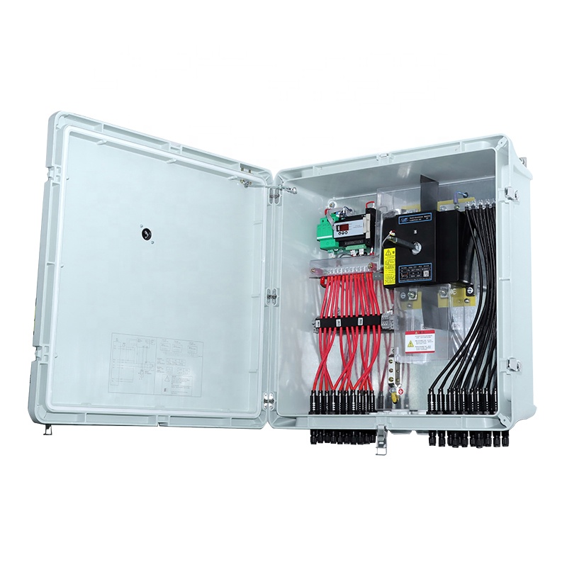 NSPV DC Солнечная комбайнер коробка Smart String Box, небольшой PV комбайнер для солнечных электрических аксессуаров