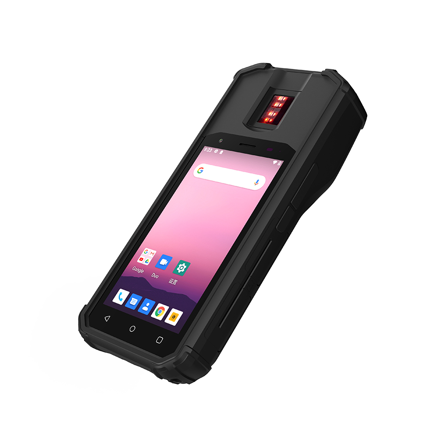 Android 10 биометрический портативный терминал с Suprema BioMini Slim 2 FAP20 сканер отпечатков пальцев и сканер NFC, сканер 2D штрих-кода
