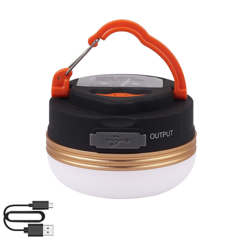 Amazon Top Selling Emergency Tent Hanging Led Light 3 Modes USB Rechargeable Mobile Phone Power Bank Outdoor Camping Lights