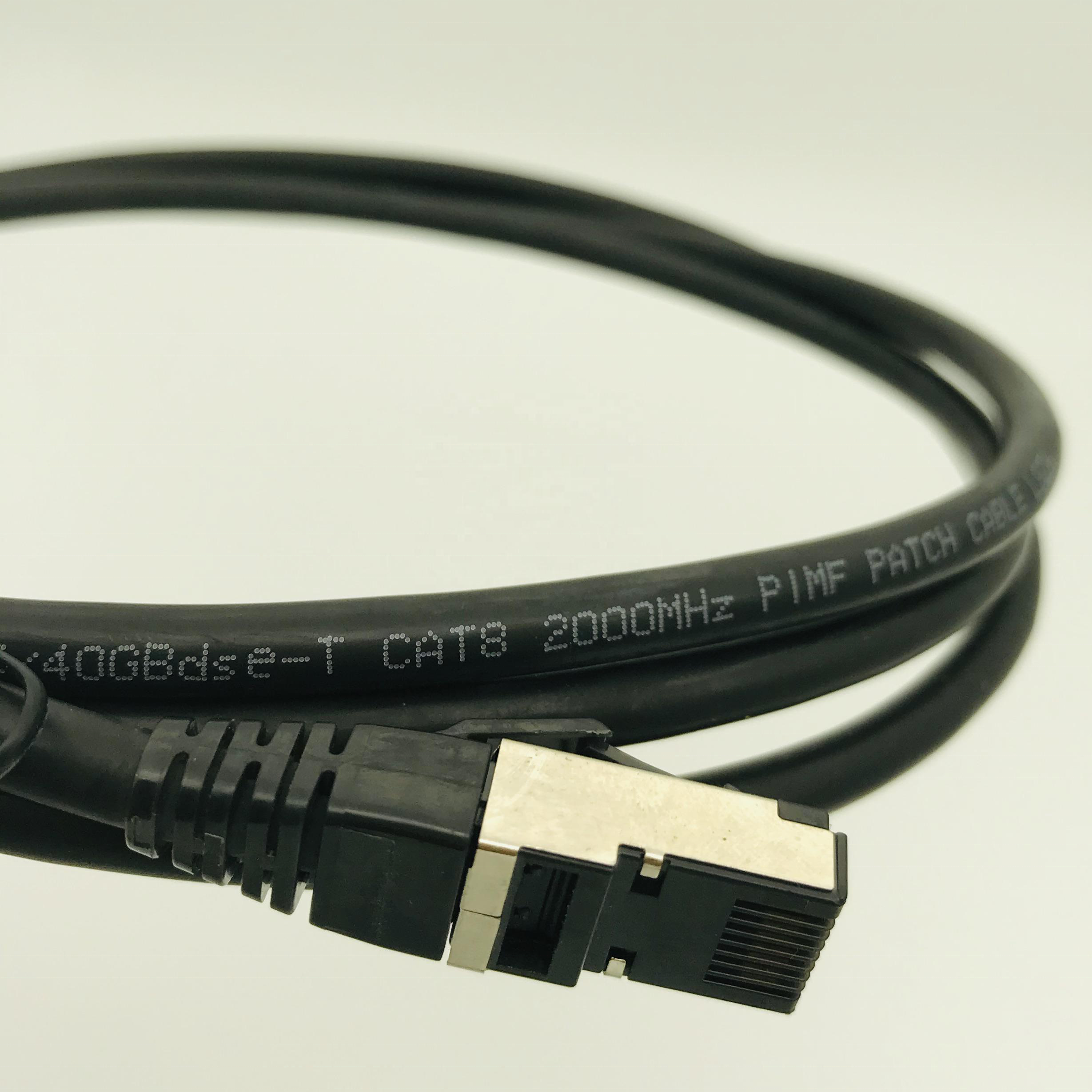 Цена по прейскуранту завода высокая скорость 3FT 40 г/локон 2000MHZ FFTP FLUKE протестированный PIMF LSZH CAT8 патч-корд