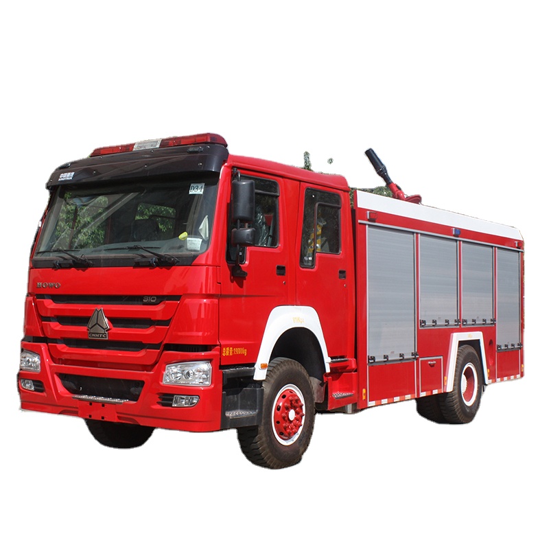4*2 Sinotruk HOWO пожарная машина, 10 тонн, водный танкер, пожарная машина на продажу