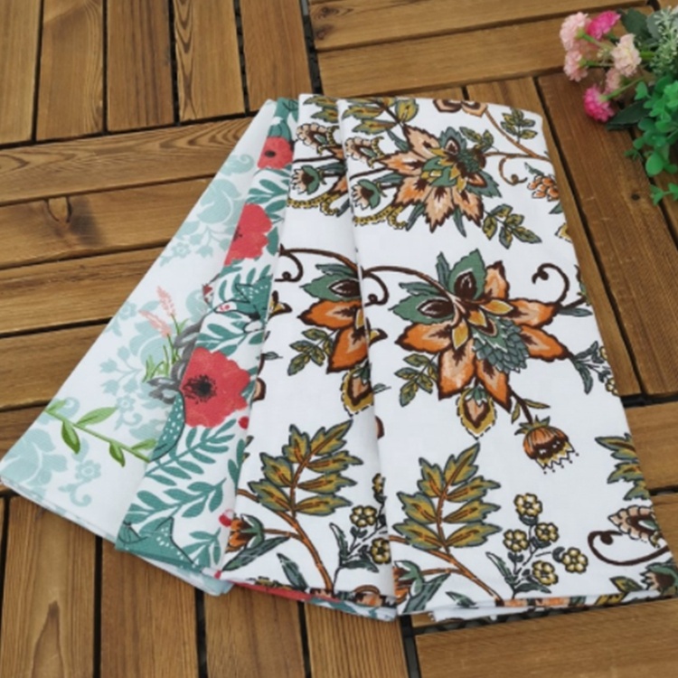 Printing Fabric High Quality Napkin Hotel Table Fabric Napkin