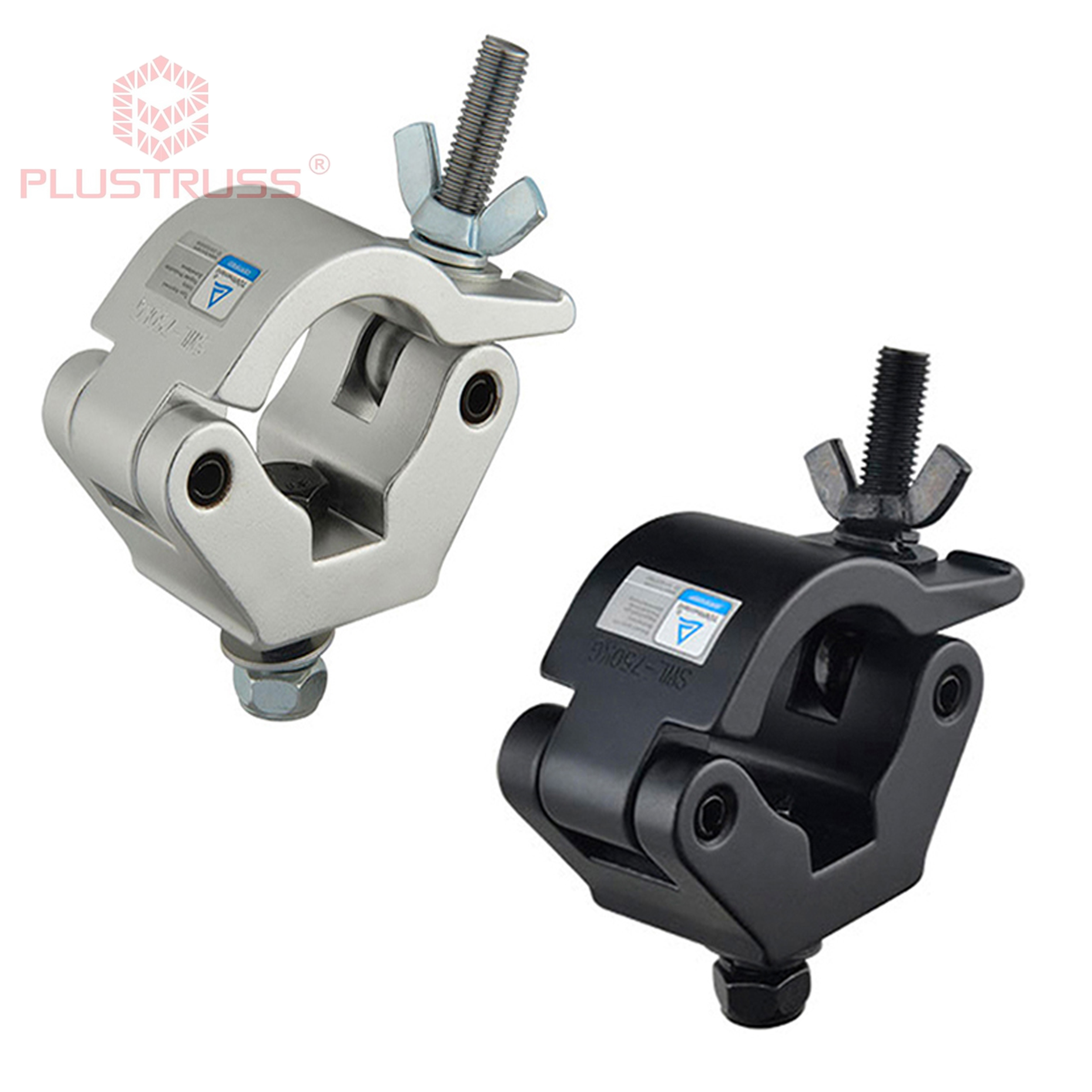 Tube 48-51mm Load 750kg Pipe Clamp Truss Hook Aluminum Stage Lighting Truss Clamp Hook X-Pro Clamp G5003(750)