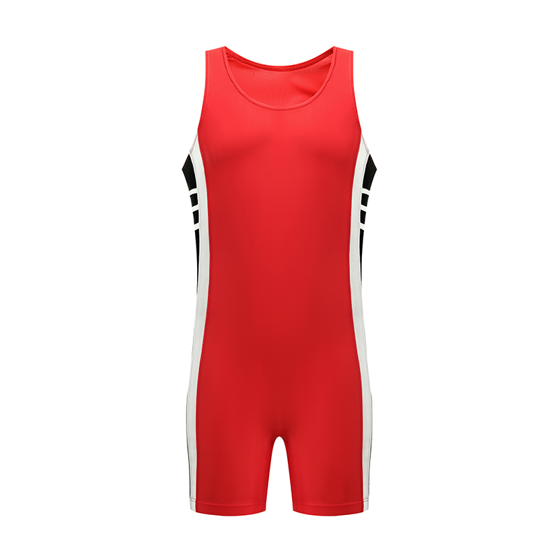 Custom Design cheap sublimation Men's Weightlifting Wrestling sweat competition shirt training wrestling dress men's power weigh