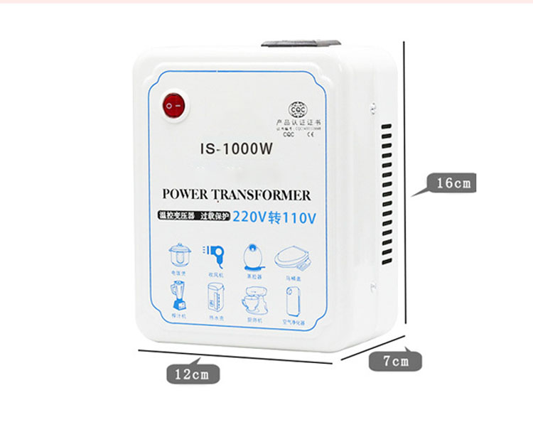 Transformer 220V to 110V to 100V to 120V Voltage converter Household Electric Appliances