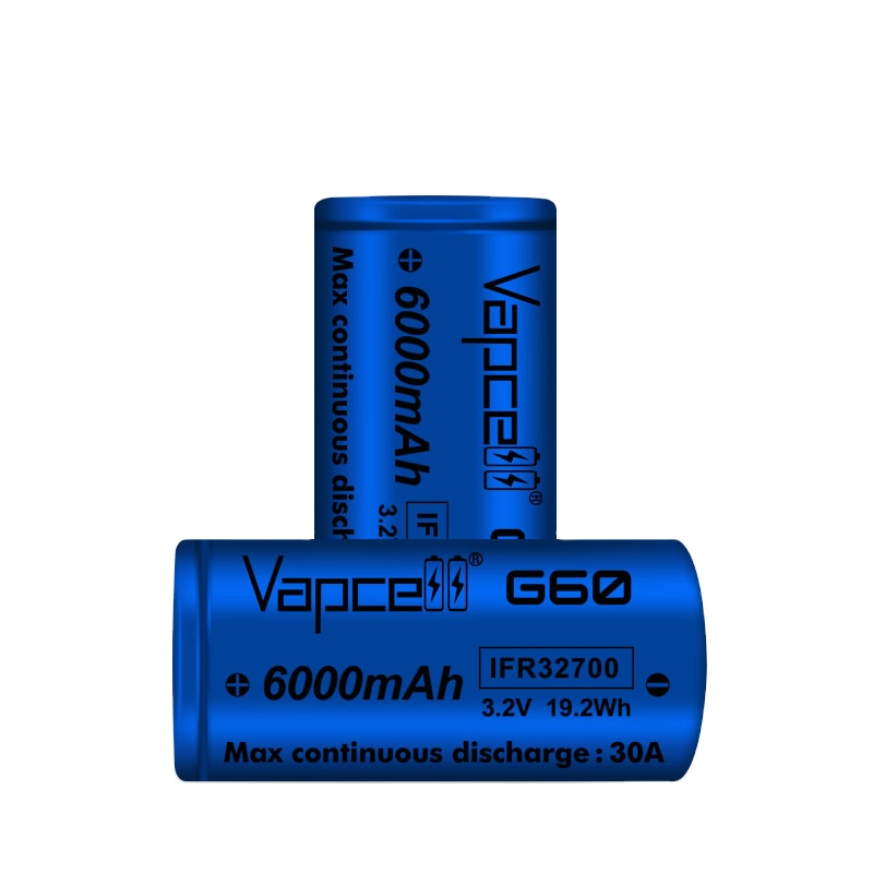 Высокопроизводительная истинная скорость G60 G62 32700 32650 6000 мАч 6200 мАч 30A 3,2 В IFR батарея 32700 LiFePO4 для аккумуляторного блока