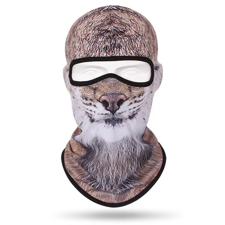 Fashion Cool Quick-drying Breathable Mask Full Face Animal Bib Diving Masks