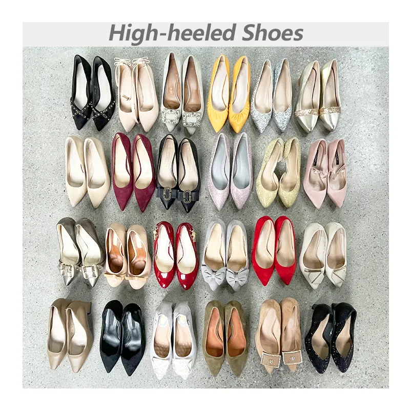 second hand shoes high heels 2nd hand shoes original used ladies shoes women